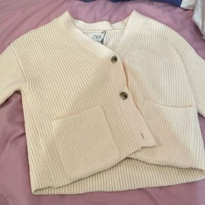 zara cardigan